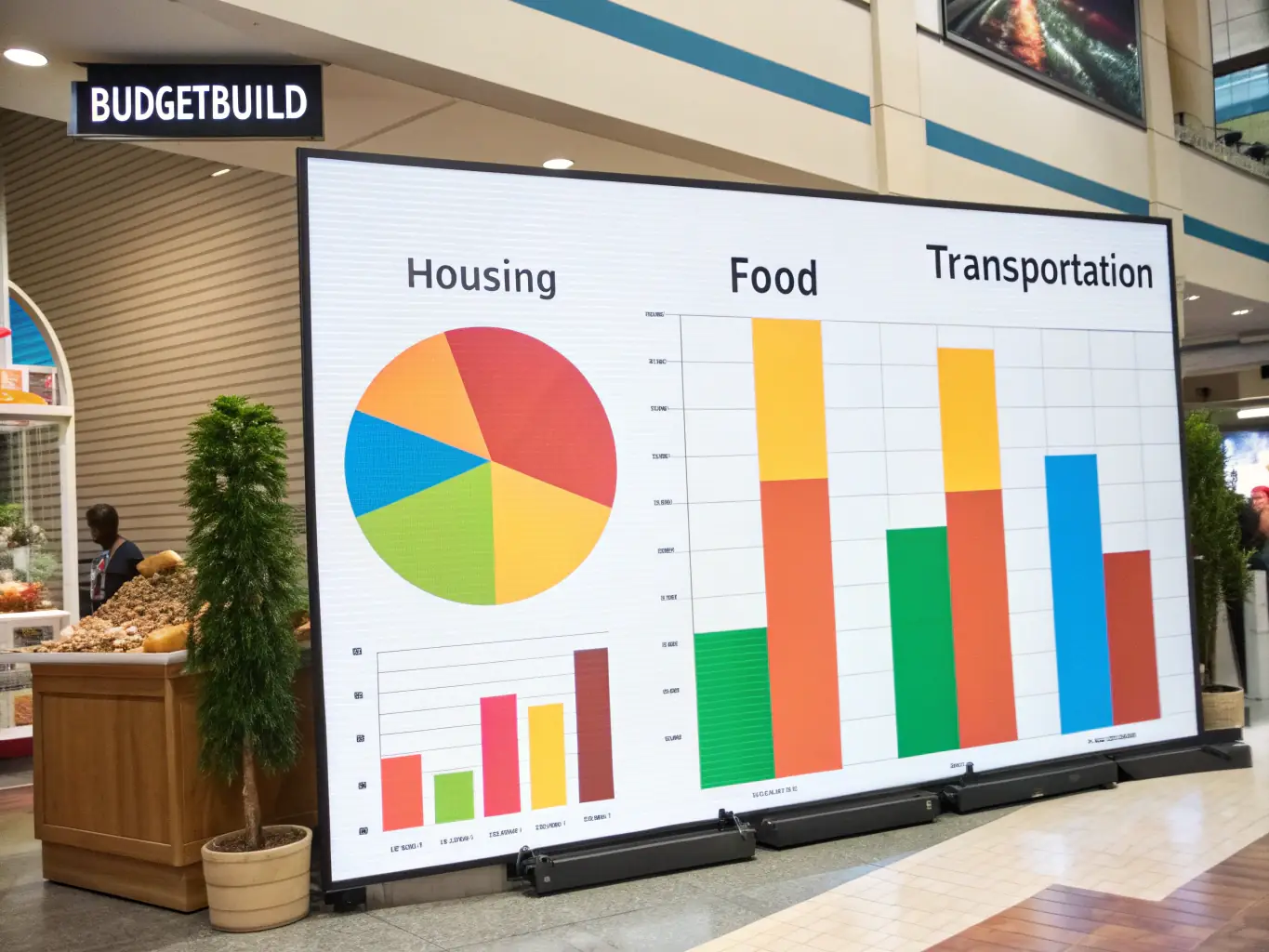 An image representing expense categorization, such as a pie chart showing different expense categories. The image should be visually appealing and easy to understand.