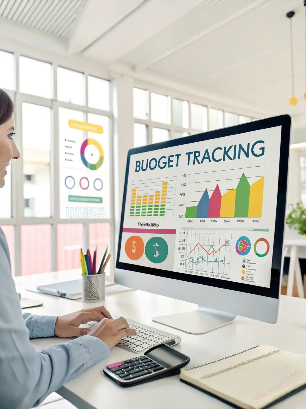 An image of digital expense tracking software, emphasizing the ease and efficiency of modern expense management.